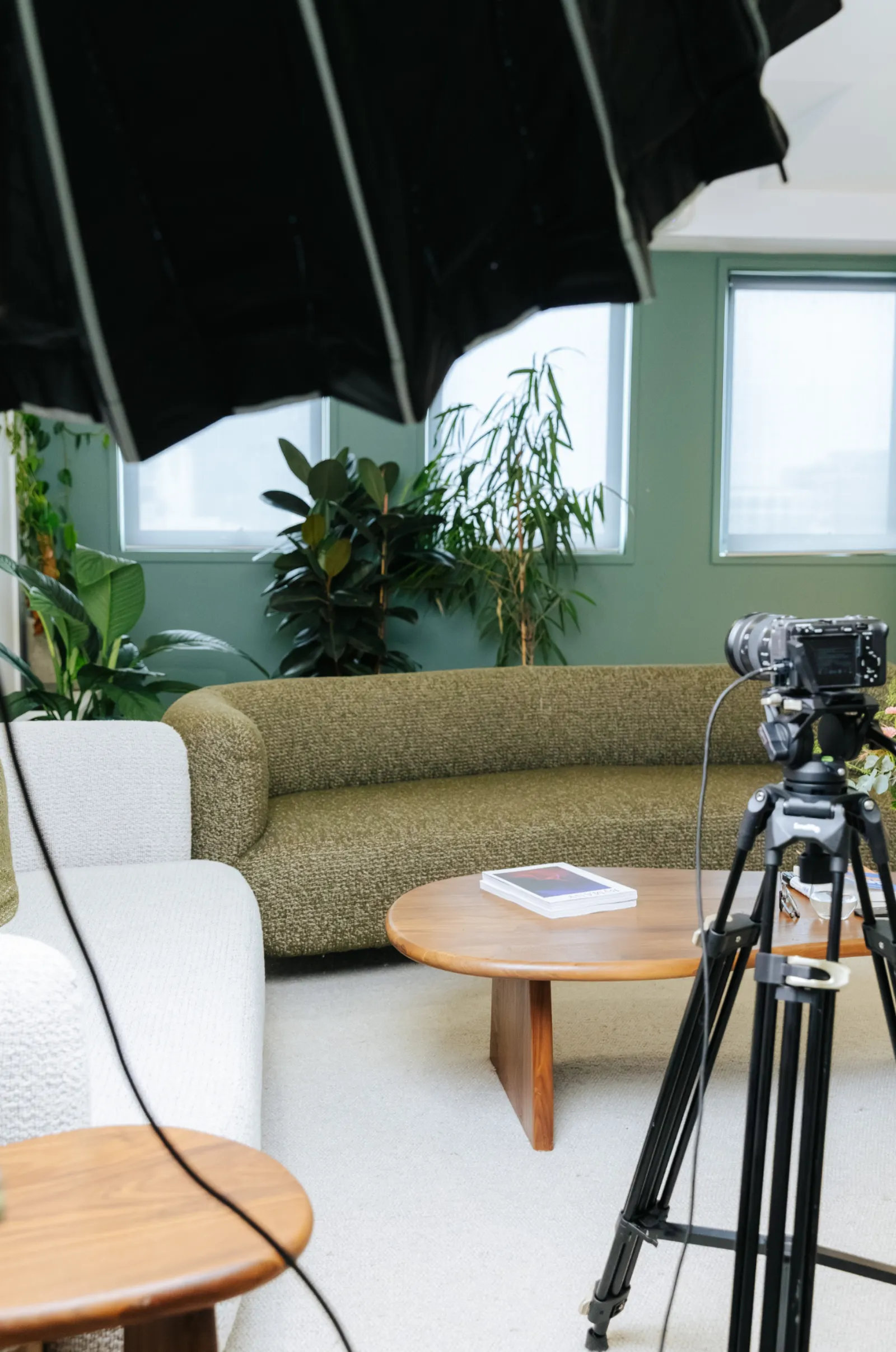 ByMany podcast recording set.